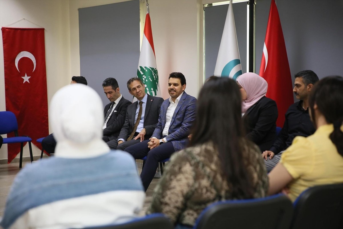 Yurtdışı Türkler ve Akraba Topluluklar (YTB) Başkanı Abdullah Eren, Lübnan'da yerleşik Türk...