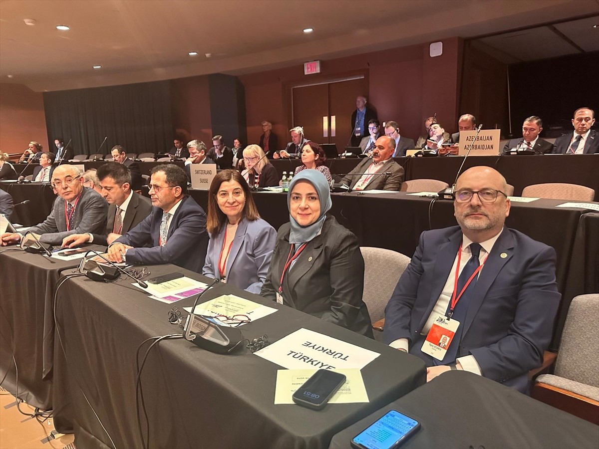 AK Parti Genel Merkez Kadın Kolları Başkanı Tuğba Işık Ercan, ABD'nin Dayton kentinde düzenlenen...