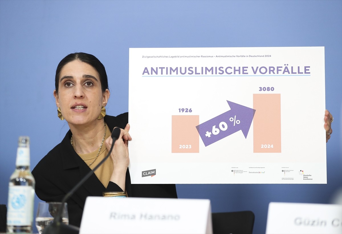 Almanya'da hazırlanan bir rapor, ülkede Müslüman karşıtı olayların sayısının 2024'te "alarm...