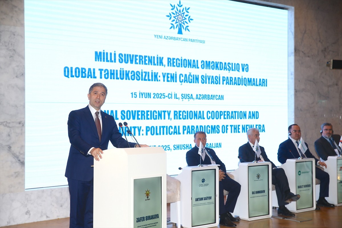 Azerbaycan'ın Şuşa kentinde, Türkiye ile Azerbaycan ilişkilerini müttefiklik düzeyine çıkaran Şuşa...