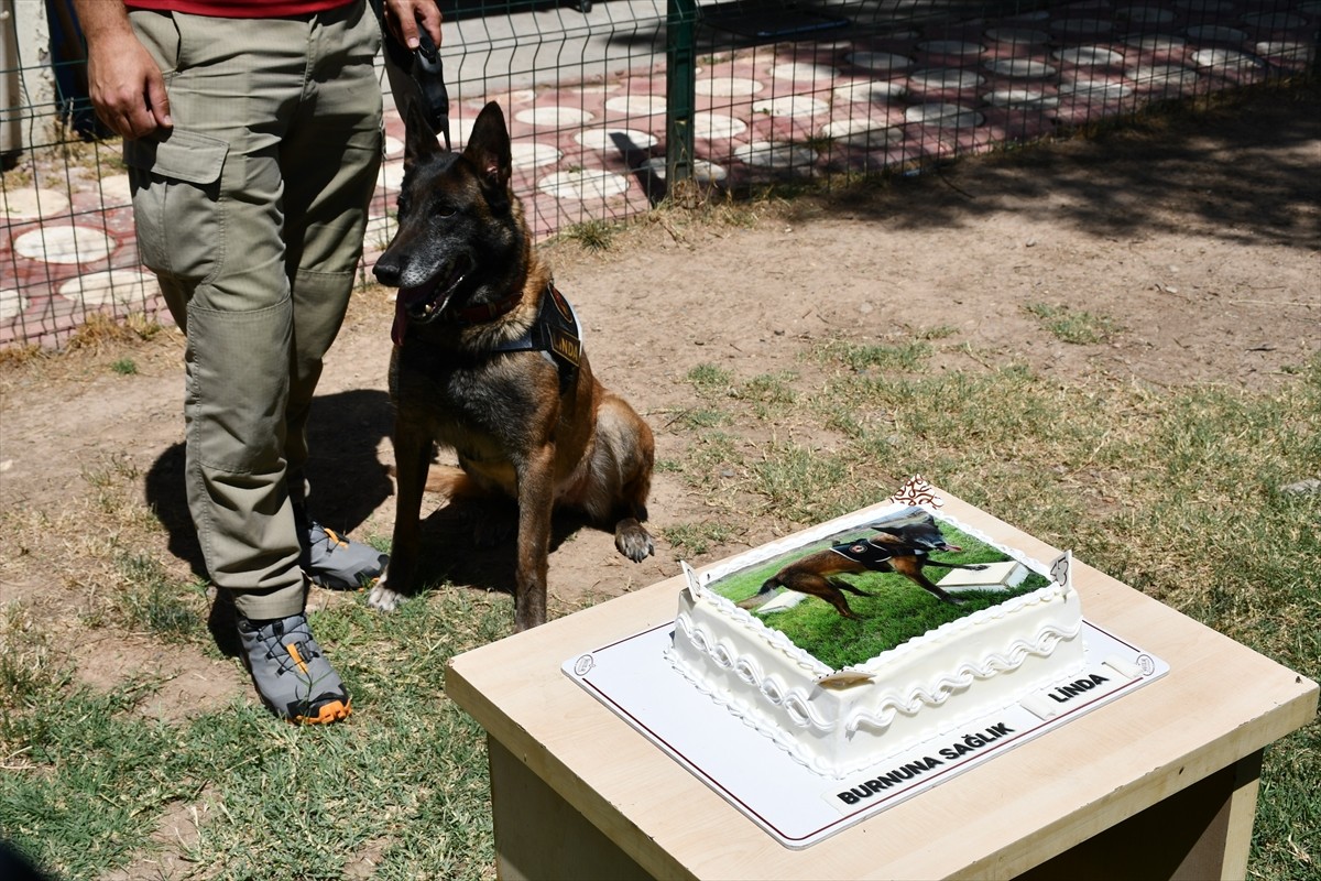 Batman'da İl Emniyet Müdürlüğü bünyesinde görev aldığı 5 yılda 365 kilogram uyuşturucunun...
