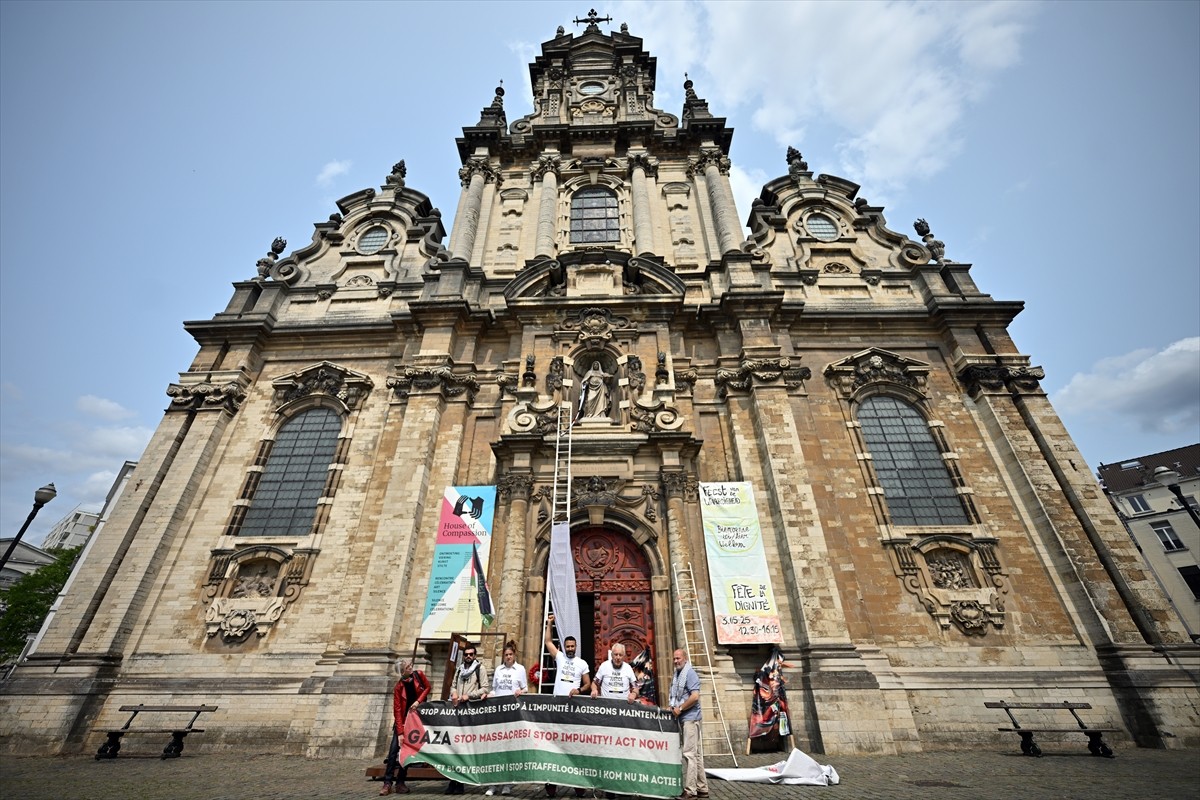 Belçika'nın Avrupa Birliği (AB) kurumlarına ev sahipliği yapan başkenti Brüksel'in merkezinde yer...