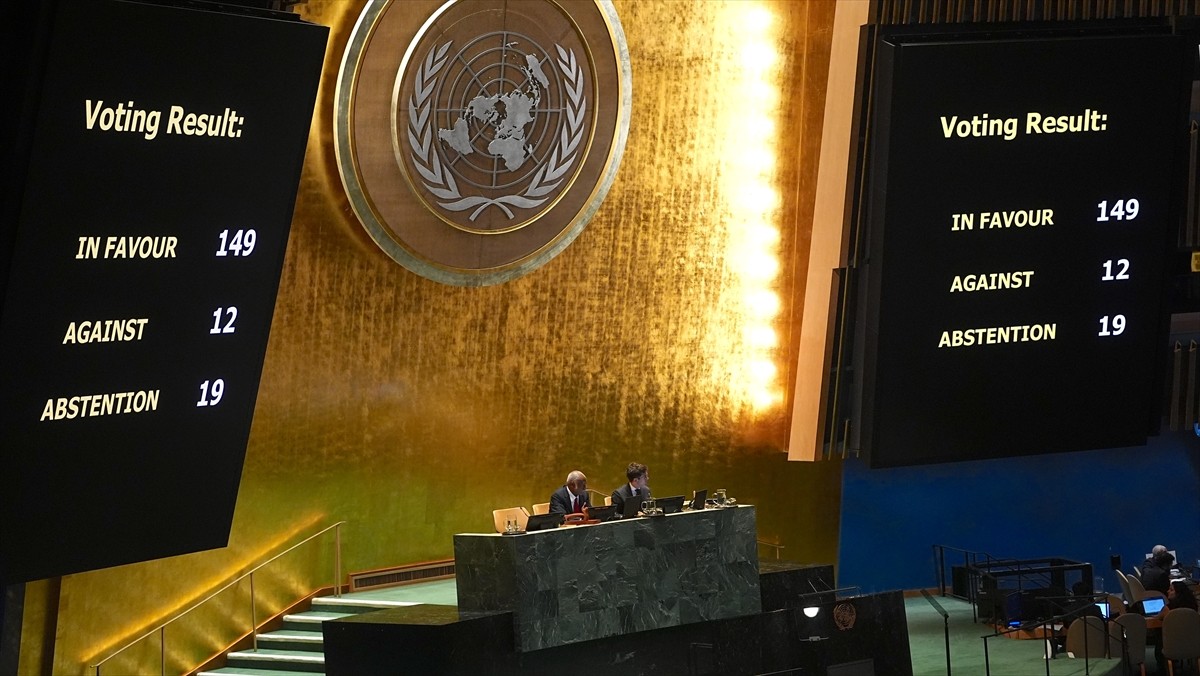 Birleşmiş Milletler (BM) Genel Kurulu, ABD'nin 4 Haziran’da Birleşmiş Milletler Güvenlik...