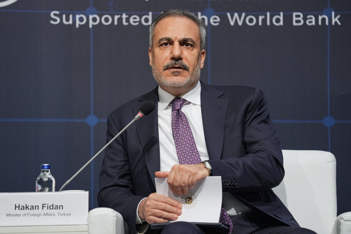 Dışişleri Bakanı Hakan Fidan, İstanbul Lütfi Kırdar Uluslararası Kongre ve Sergi Sarayı'nda...
