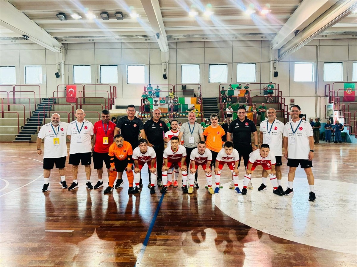 Down Sendromlular Futsal Milli Takımı, İtalya'da düzenlenen Uluslararası Açık Avrupa...