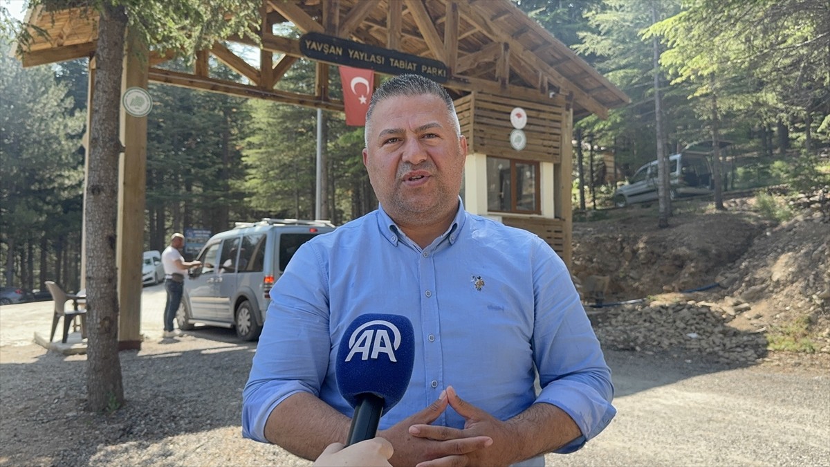  Kahramanmaraş'ın Onikişubat ilçesi sınırlarında yer alan Yavşan Yaylası, Kurban Bayramı tatilinde...