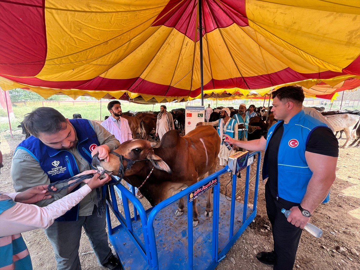 Milli güreşçi Rıza Kayaalp, Türkiye Diyanet Vakfının (TDV) Pakistan'ın Hayber Pahtunhva...