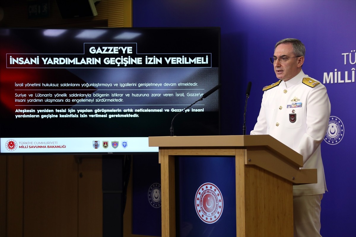 Milli Savunma Bakanlığı (MSB) Basın ve Halkla İlişkiler Müşaviri ve Bakanlık Sözcüsü Tuğamiral...