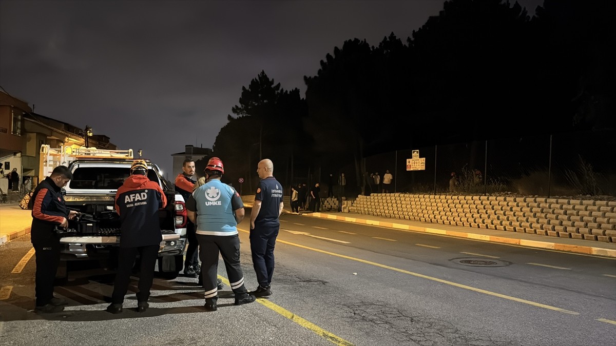 Pendik'te kendisinden haber alınamayan ve aracı Aydos Ormanı yakınında bulunan kişi için arama...