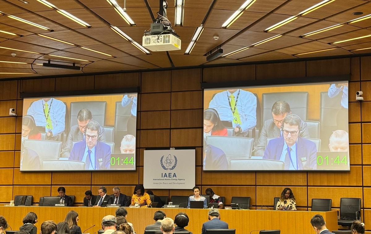 Türkiye'nin Birleşmiş Milletler (BM) Viyana Ofisi Nezdinde Daimi Temsilcisi Büyükelçi Levent Eler...