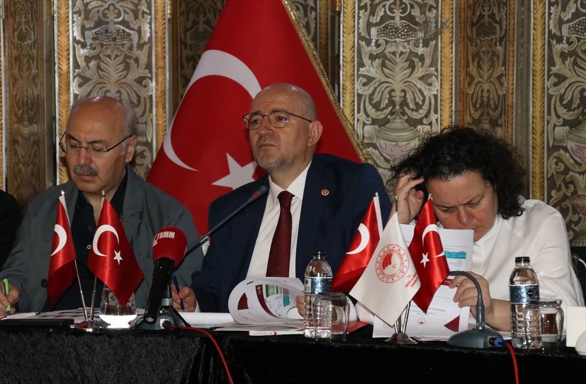 Türkiye Büyük Millet Meclisi (TBMM) Zirai Don Olayını Araştırma Komisyonu üyeleri, Adana'da...