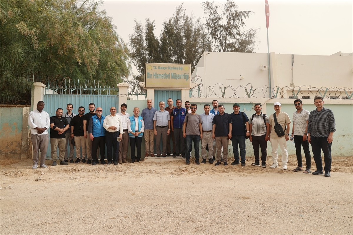 Türkiye Diyanet Vakfı (TDV) heyeti, 2025 yılı vekalet yoluyla kurban organizasyonu kapsamında...