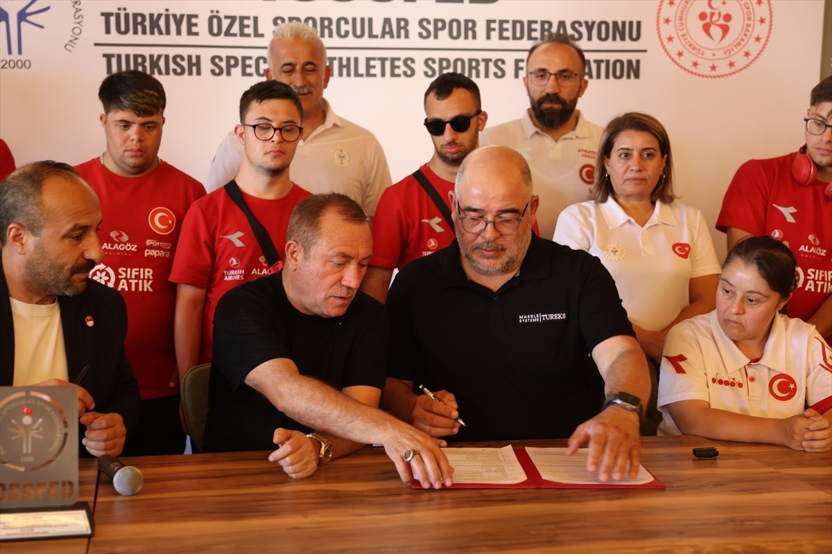Türkiye Özel Sporcular Spor Federasyonu (TÖSSFED) ile Tureks Turunç Madencilik arasında 4 yıllık...