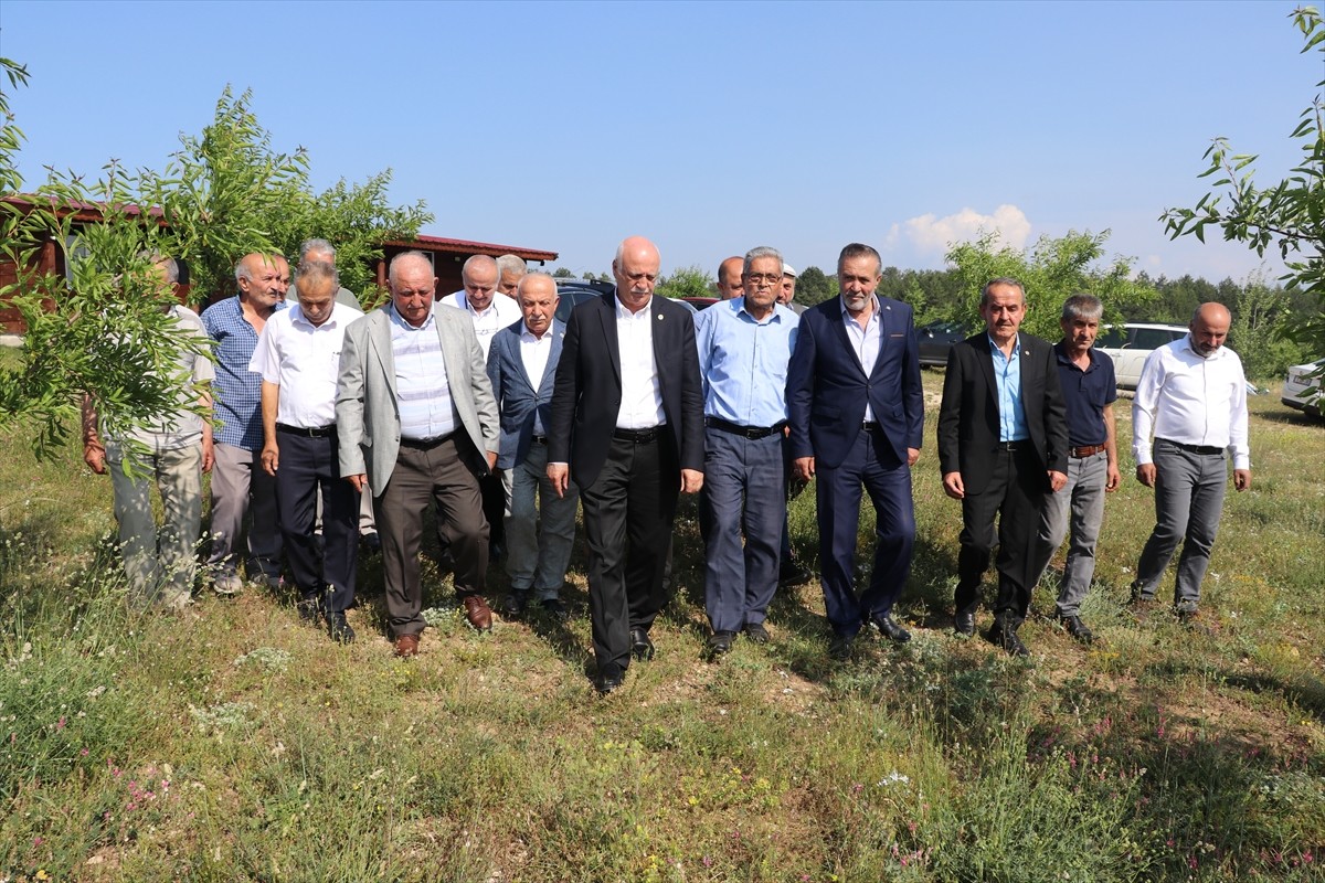Türkiye Ziraat Odaları Birliği (TZOB) Genel Başkanı Şemsi Bayraktar, Karabük'ün Safranbolu...