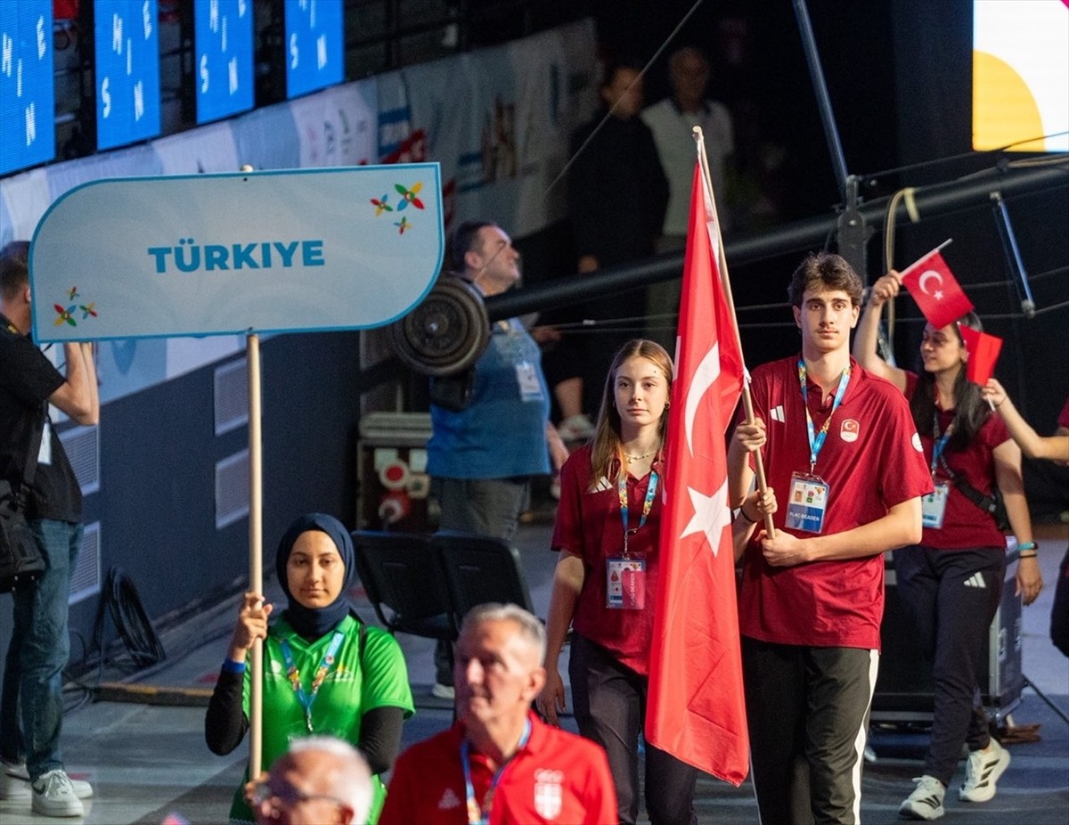 18. Avrupa Gençlik Olimpik Yaz Festivali (EYOF), Kuzey Makedonya'da başladı. Türkiye Milli...