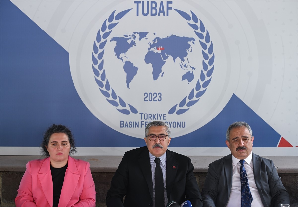 AK Parti Genel Başkan Yardımcısı Hüseyin Yayman, Türkiye Basın Federasyonu'nda Anadolu...