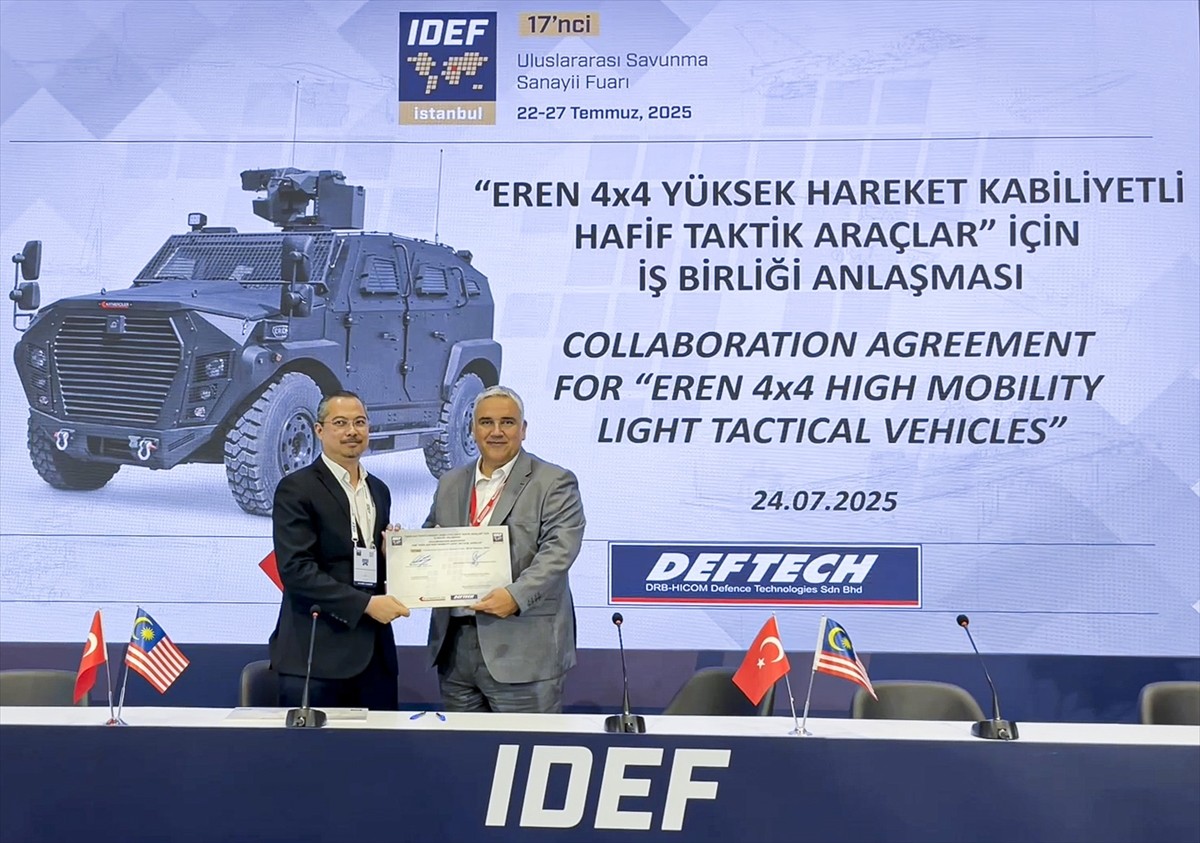 Anadolu Ajansının (AA) "Global İletişim Ortağı" olduğu 17. Uluslararası Savunma Sanayii Fuarı...