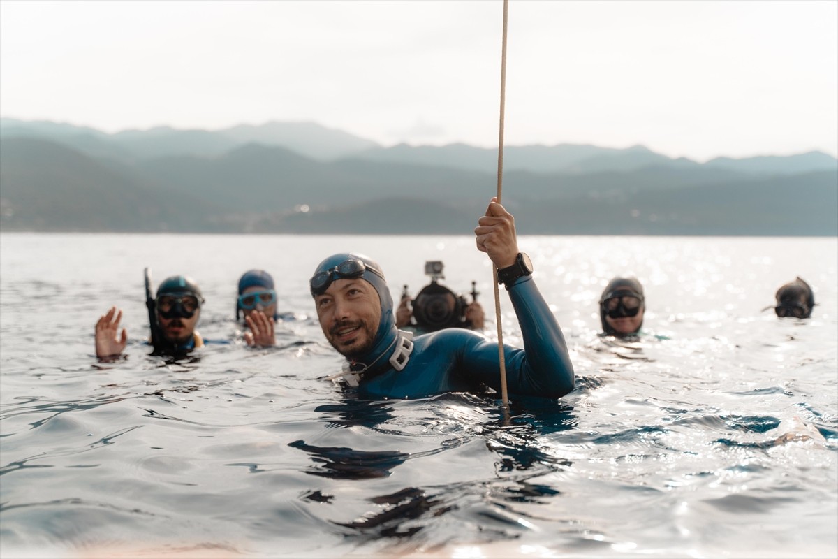 Antalya'da düzenlenen Serbest Dalış Deniz Açıksu Büyükler ve Masterlar Bireysel Türkiye...