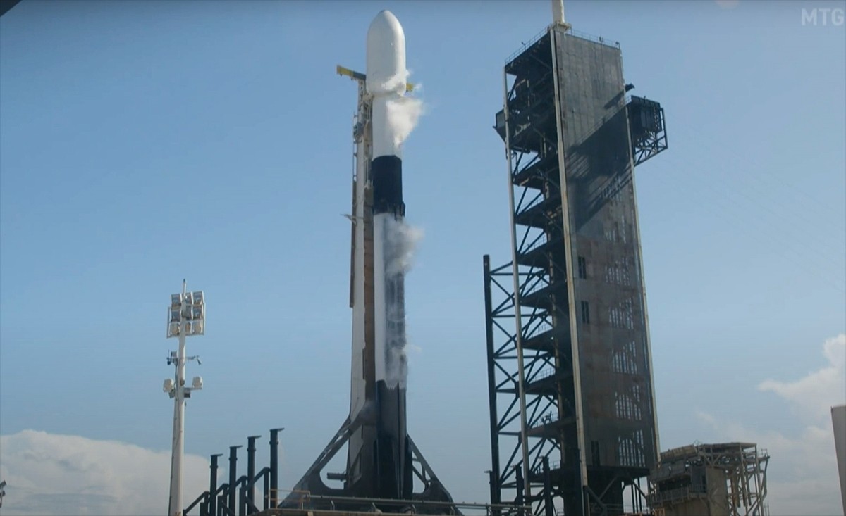 Avrupa'nın yeni nesil hava durumu uydusu Meteosat Üçüncü Nesil-Sounder 1 (MTG-S1), ABD'nin Cape...