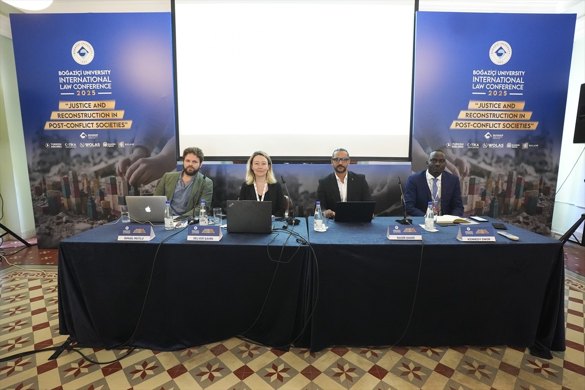 Boğaziçi Üniversitesi Hukuk Fakültesi tarafından ikincisi düzenlenen Uluslararası Hukuk Konferansı...