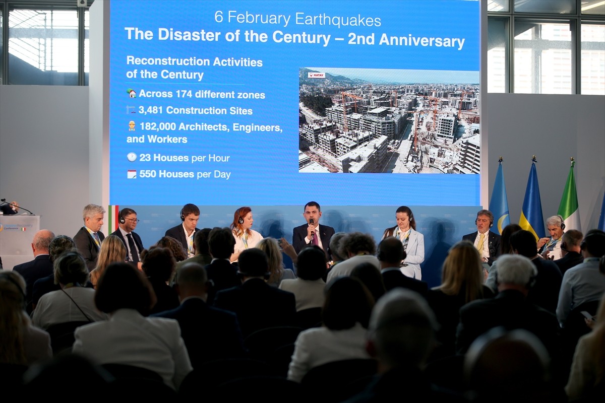 Çevre, Şehircilik ve İklim Değişikliği Bakanı Murat Kurum, İtalya'nın Roma'da ev sahipliği yaptığı...