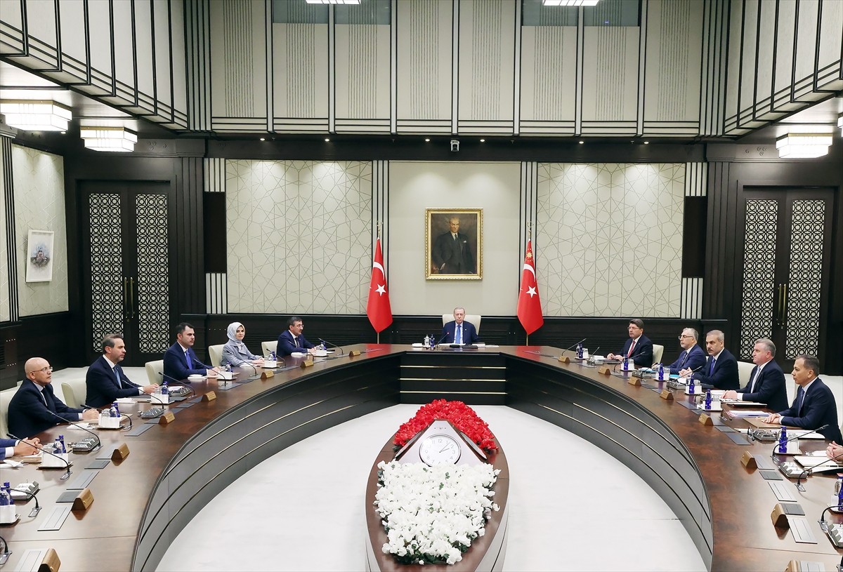 Cumhurbaşkanlığı Kabinesi, Cumhurbaşkanı Recep Tayyip Erdoğan'ın başkanlığında...