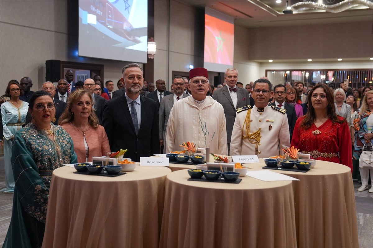 Fas'ın Ankara Büyükelçiliği'nce Kral 6. Muhammed'in tahta çıkışının 26. yıl dönümü vesilesiyle...