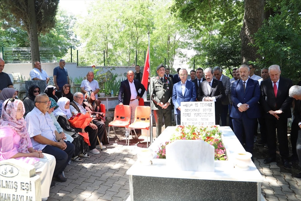FETÖ&#039;nün 15 Temmuz 2016&#039;daki darbe girişimi sırasında İstanbul&#039;da şehit olan Ferdi Yurduseven için...