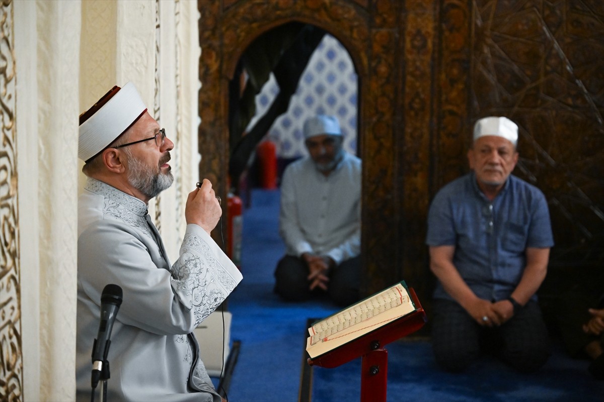 Fetullahçı Terör Örgütü'nün (FETÖ) 15 Temmuz hain darbe girişiminin 9'uncu yılı dolayısıyla Hacı...