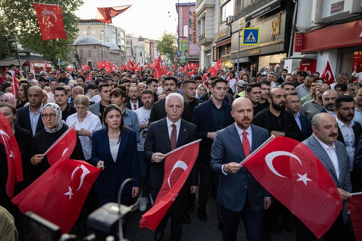 İstanbul Valiliği tarafından Fatih Belediyesi işbirliğiyle 15 Temmuz Demokrasi ve Milli Birlik...