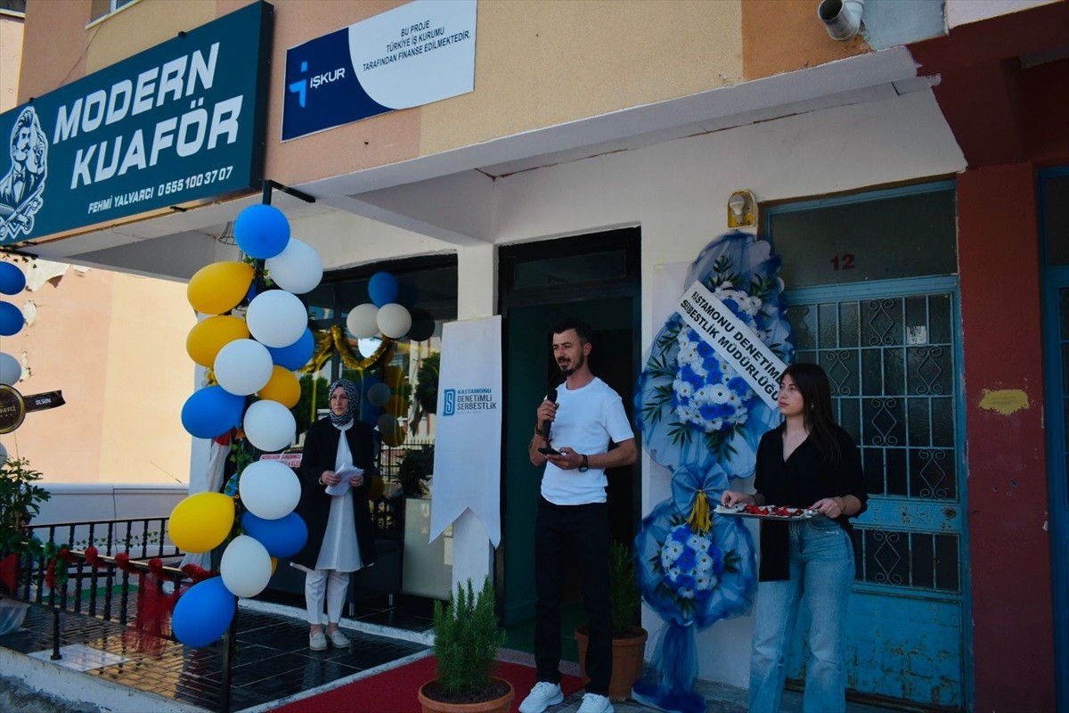 Kastamonu'da, "Eski Hükümlülerin Kendi İşini Kurma Projesi"nden yararlanan eski hükümlü Fehmi...