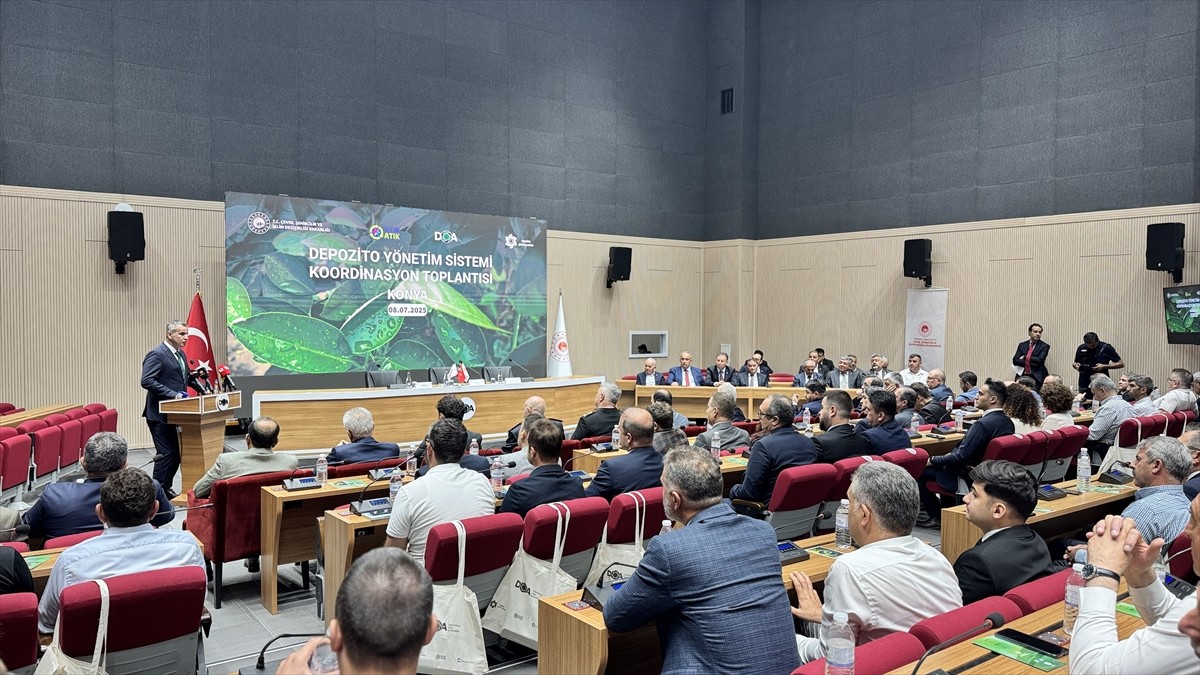 Konya'da Türkiye Çevre Ajansı tarafından "Depozito Yönetim Sistemi Koordinasyon Toplantısı"...