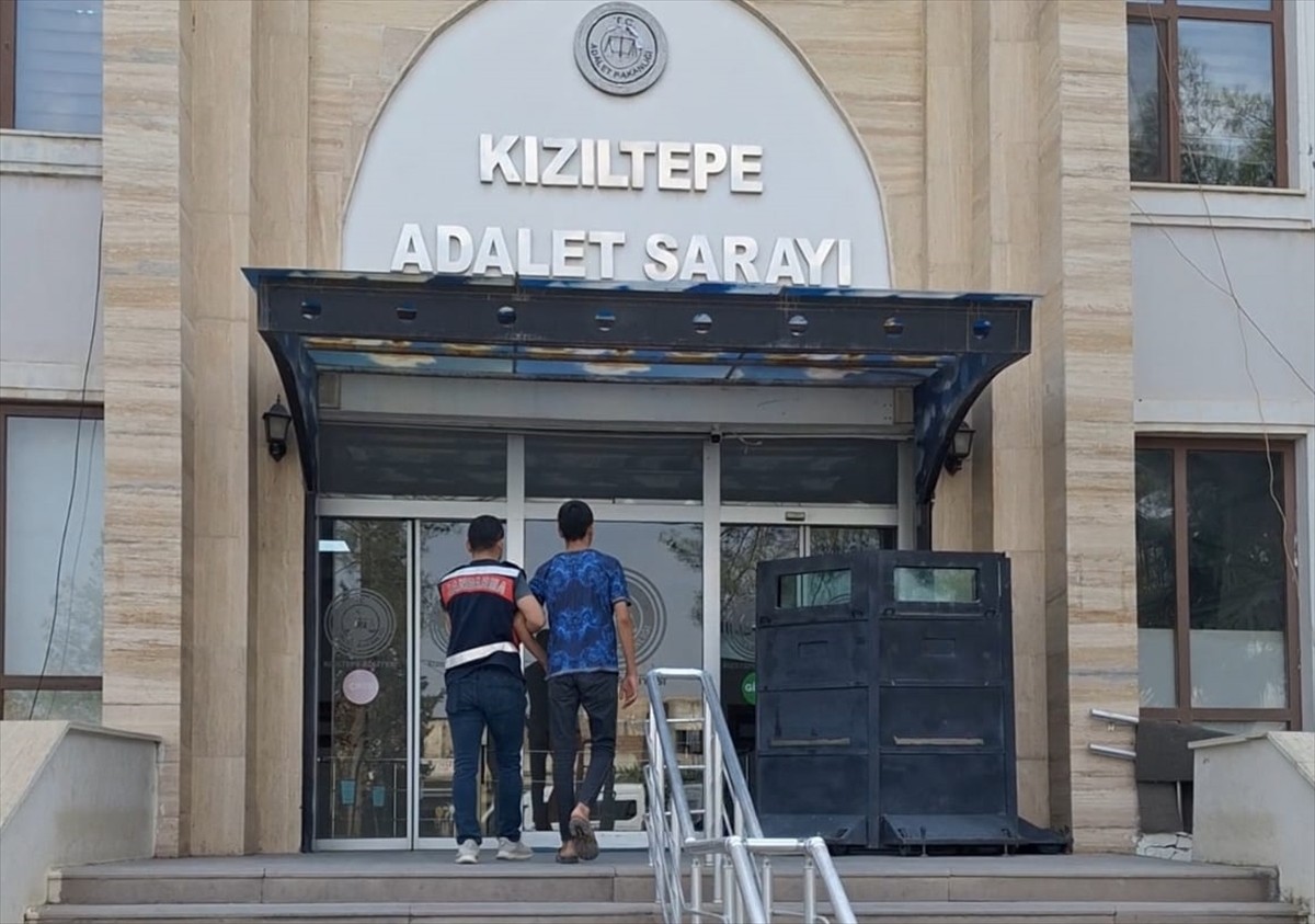 Mardin'de anız yaktığı öne sürülen kişi gözaltına alındı.