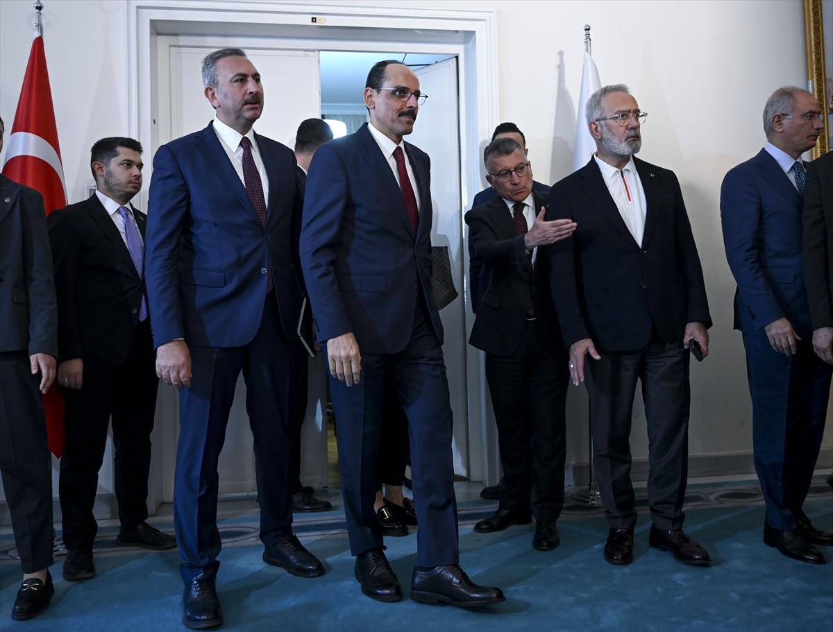 Milli İstihbarat Teşkilatı (MİT) Başkanı İbrahim Kalın, "Terörsüz Türkiye" çalışmaları kapsamında...