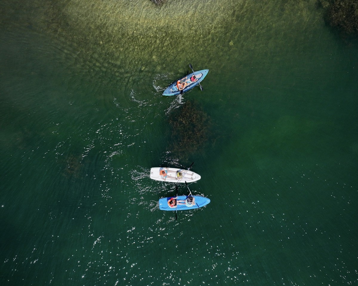 Samsun'un Bafra ilçesinde düzenlenen Uluslararası Kapıkaya Doğa Sporları ve Kültür Festivali...