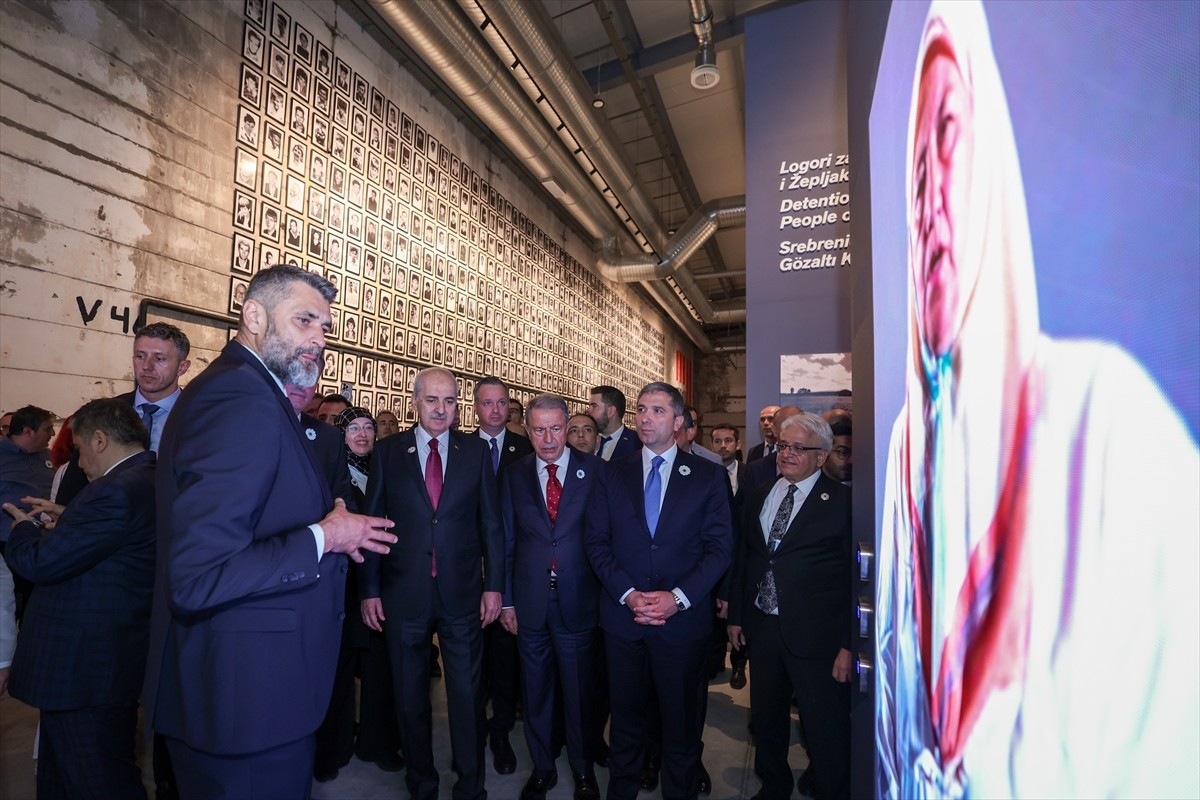 TBMM Başkanı Numan Kurtulmuş, Srebrenitsa'daki soykırımın unutulmaması için katliamların işlendiği...