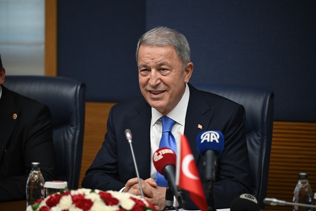 TBMM Milli Savunma Komisyonu Başkanı Hulusi Akar (fotoğrafta), KKTC Cumhuriyet Meclisi Hukuk...