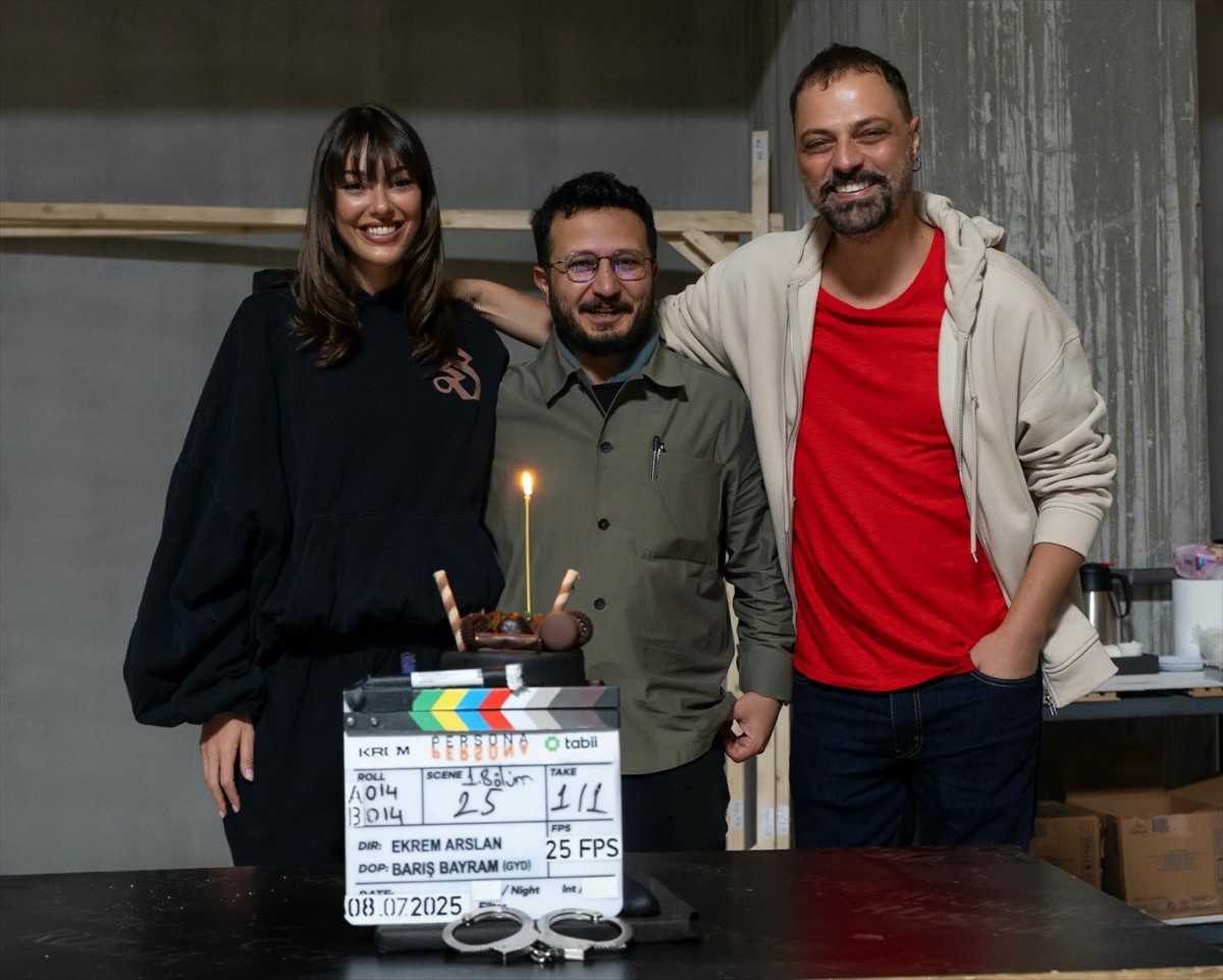  TRT'nin uluslararası dijital platformu tabii'nin yeni dizisi "Persona"nın çekimleri başladı. Krom...