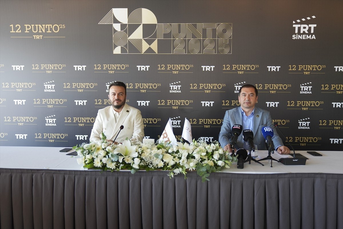 TRT tarafından 7. kez düzenlenen senaryo geliştirme ve ortak yapım platformu "12 Punto 2025"in...