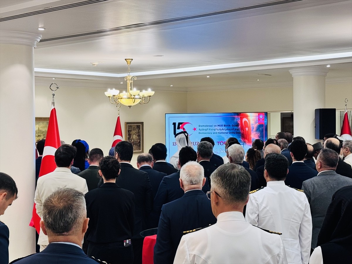 Türkiye'nin Doha Büyükelçiliği tarafından "15 Temmuz Demokrasi ve Milli Birlik Günü" münasebetiyle...
