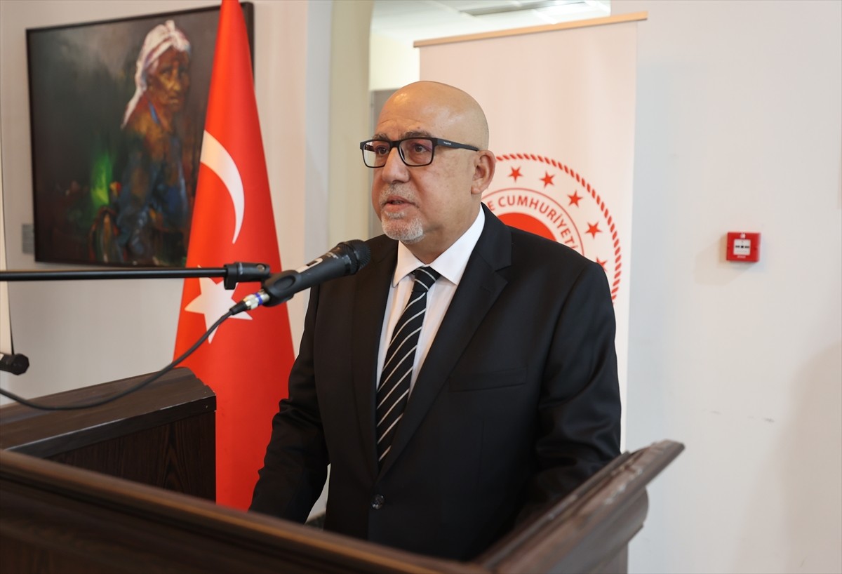 Türkiye'nin Tiflis Büyükelçiliğinde "15 Temmuz Demokrasi ve Milli Birlik Günü" dolayısıyla anma...