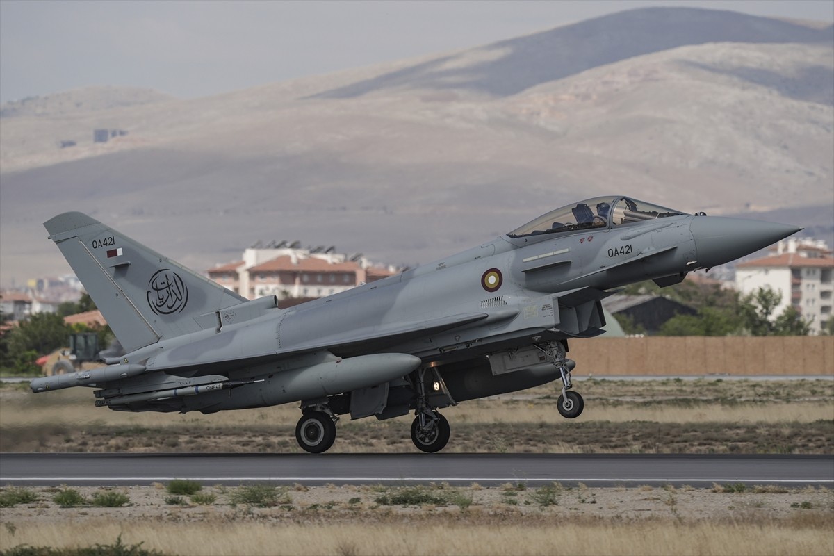 Uluslararası Anadolu Kartalı-2025 Eğitimi'nin hava fotoğrafçılığı günü, Konya 3. Ana Jet Üs...