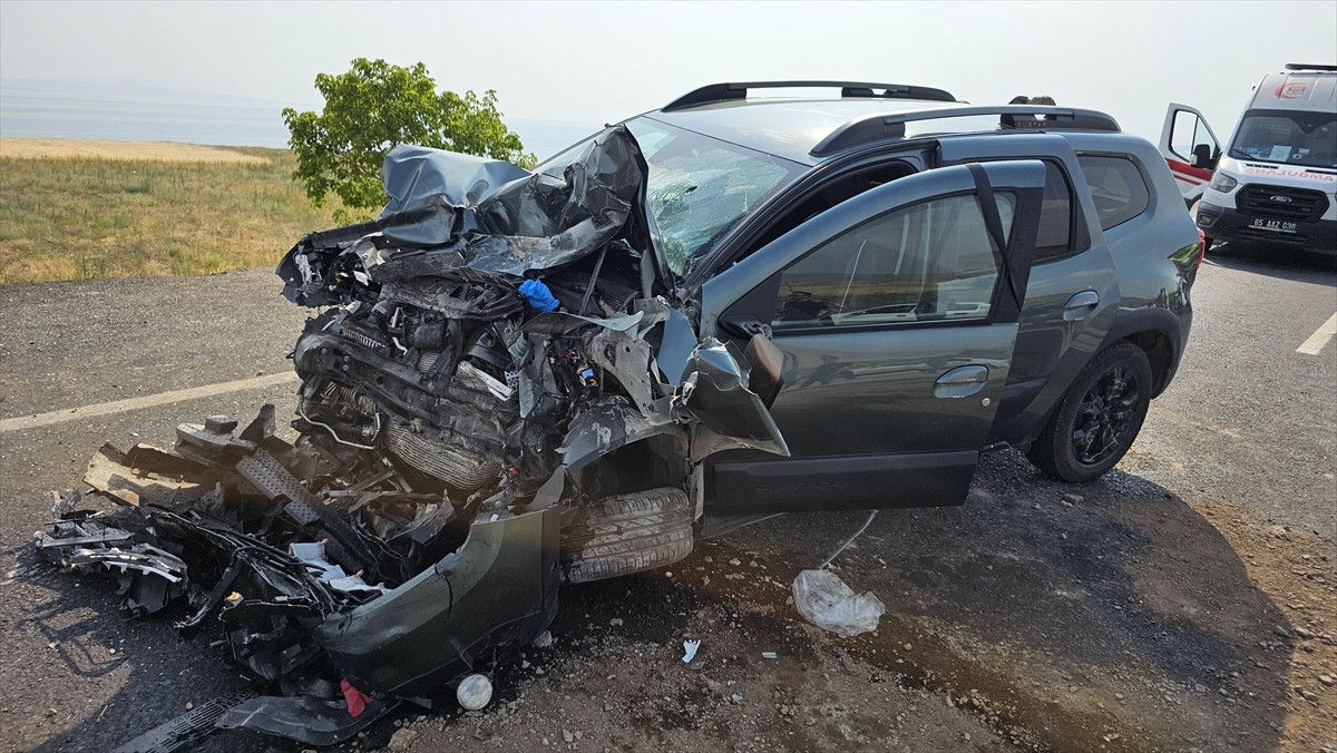 Van'ın Muradiye ilçesinde, minibüsle otomobilin çarpıştığı kazada ilk belirlemelere göre 11 kişi...