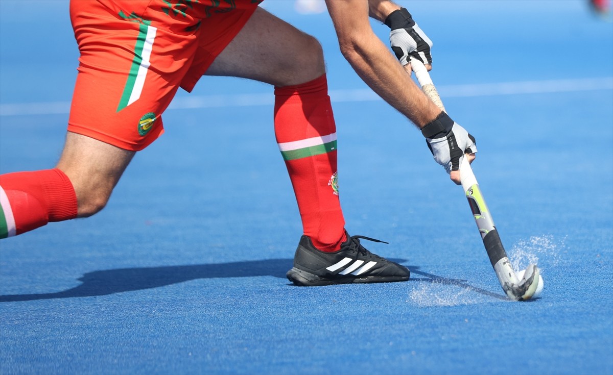 Açık Alan Hokeyi Erkekler Avrupa Şampiyonası 3, Kırklareli'nde devam ediyor. Yarı final...
