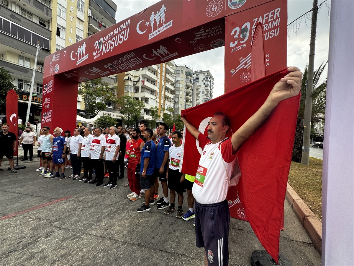 Adana'da 30 Ağustos Zafer Bayramı etkinlikleri kapsamında 30 Ağustos Zafer Bayramı Koşusu...