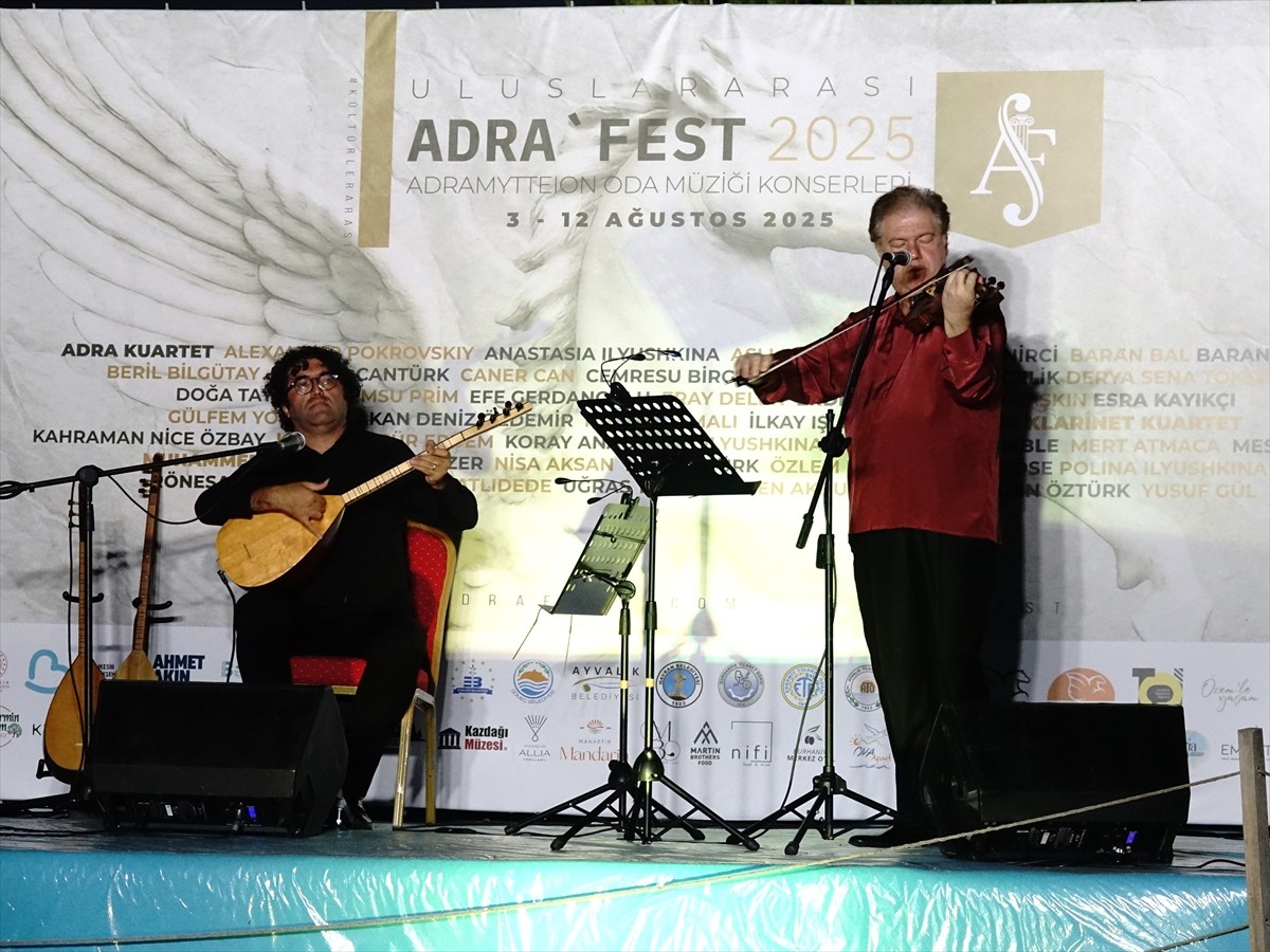 ADRA'FEST 2025 (Adramytteion Festival Akademisi), Balıkesir'in Burhaniye ilçesinde keman sanatçısı...