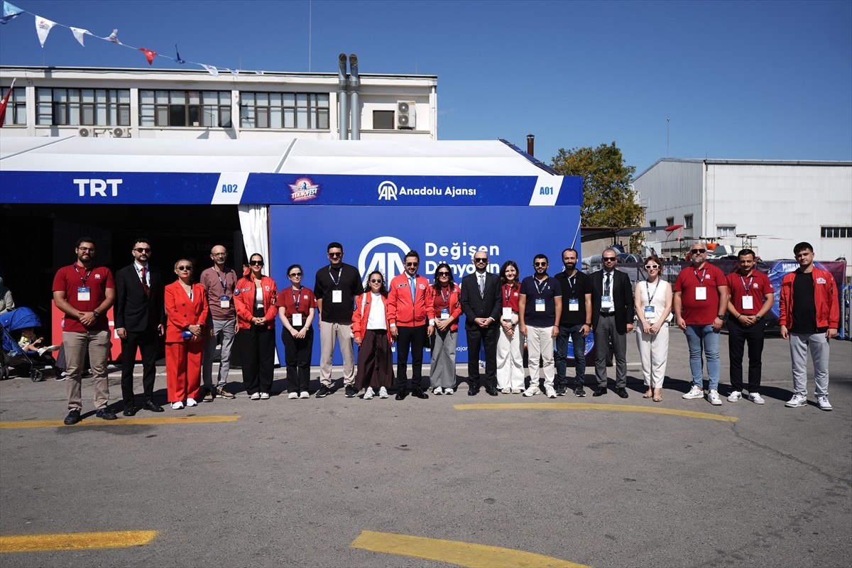 Anadolu Ajansı (AA) Yönetim Kurulu Başkanı ve Genel Müdürü Serdar Karagöz, İstanbul Tersanesi...