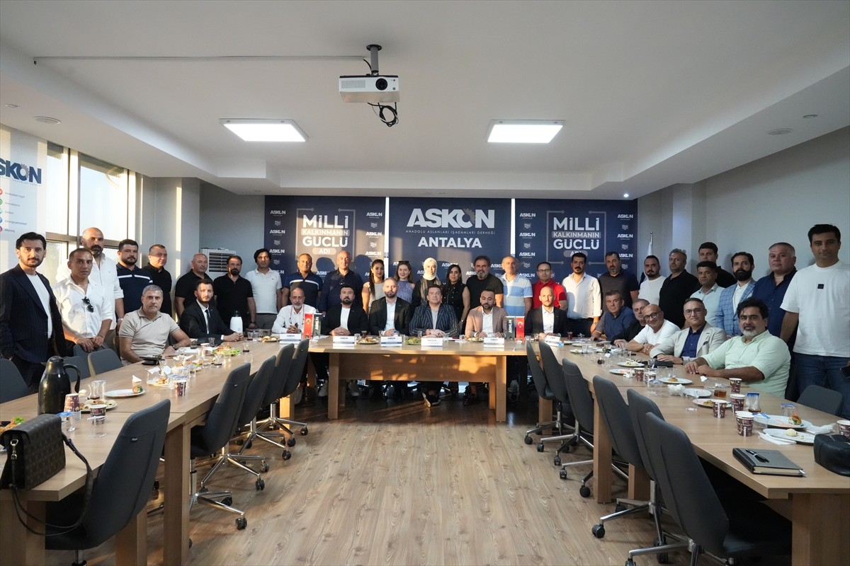 Anadolu Aslanları İş Adamları Derneği (ASKON) Antalya Şubesi ev sahipliğinde 1. Akdeniz Bölge...