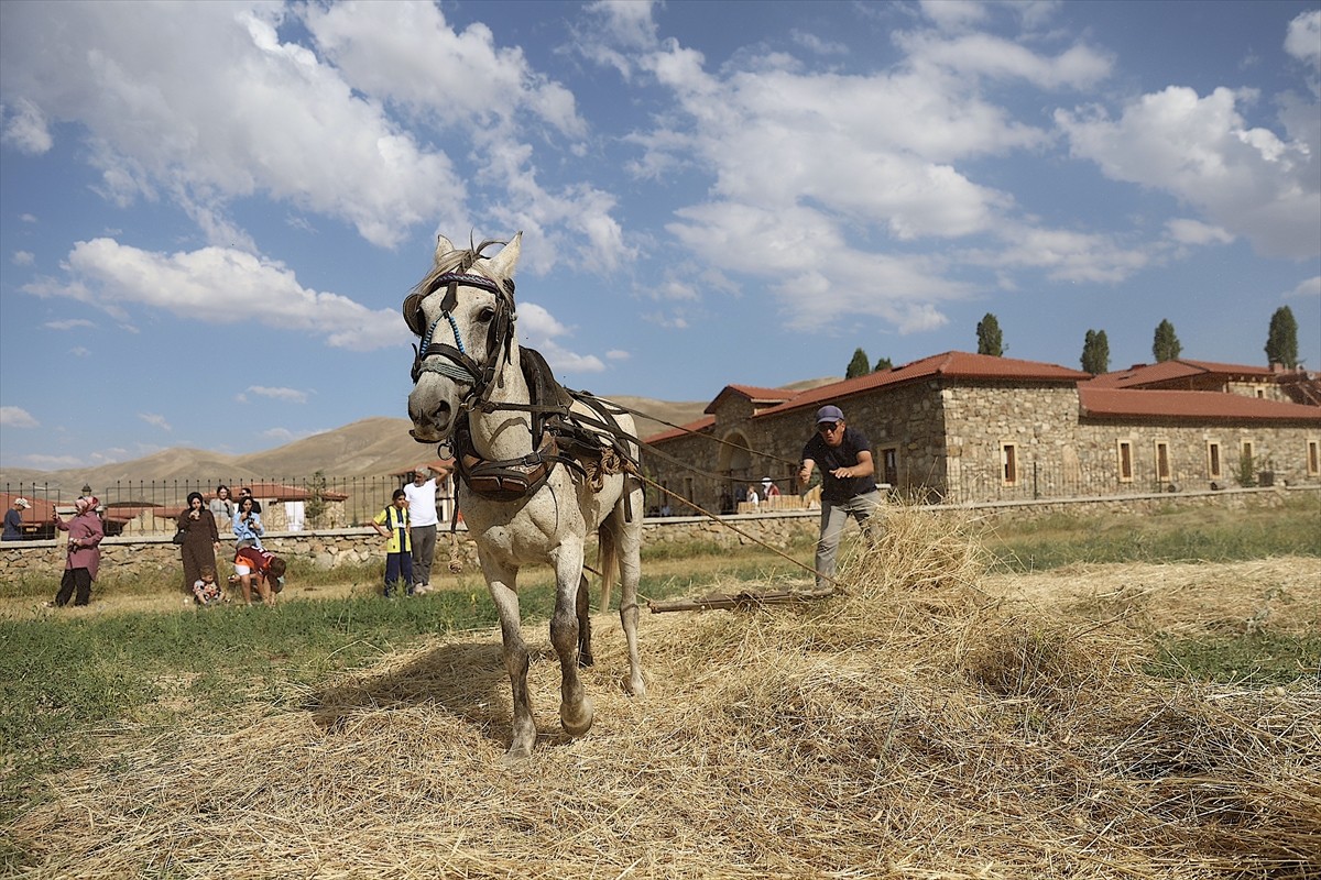 Bayburt'taki Kenan Yavuz Etnografya Müzesi tarafından düzenlenen "6. Harman Festivali" başladı....
