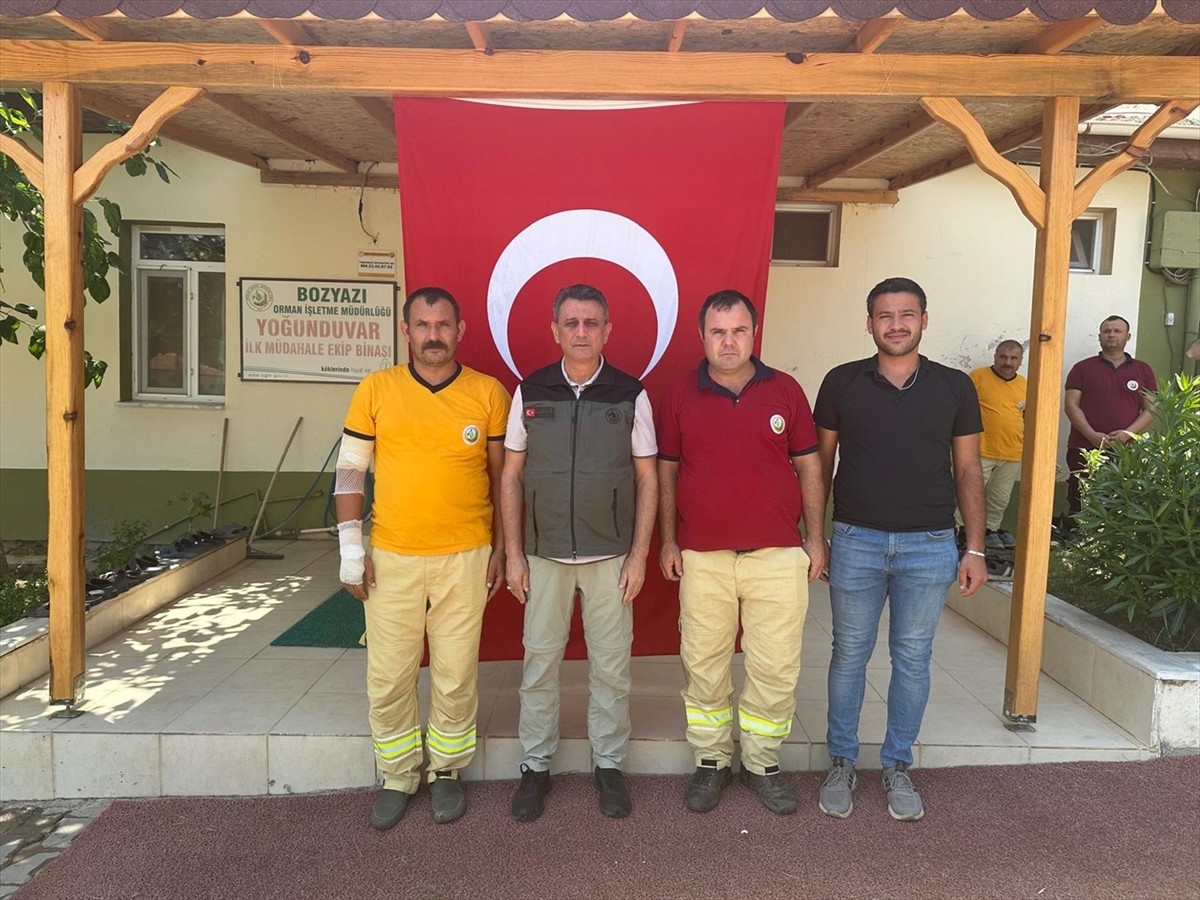 Bursa'nın Orhaneli-Harmancık hattında 5 gün süren orman yangınında yaralanan 3 personel...